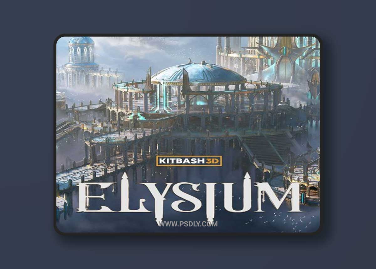 Kitbash3D – Elysium 3D Model