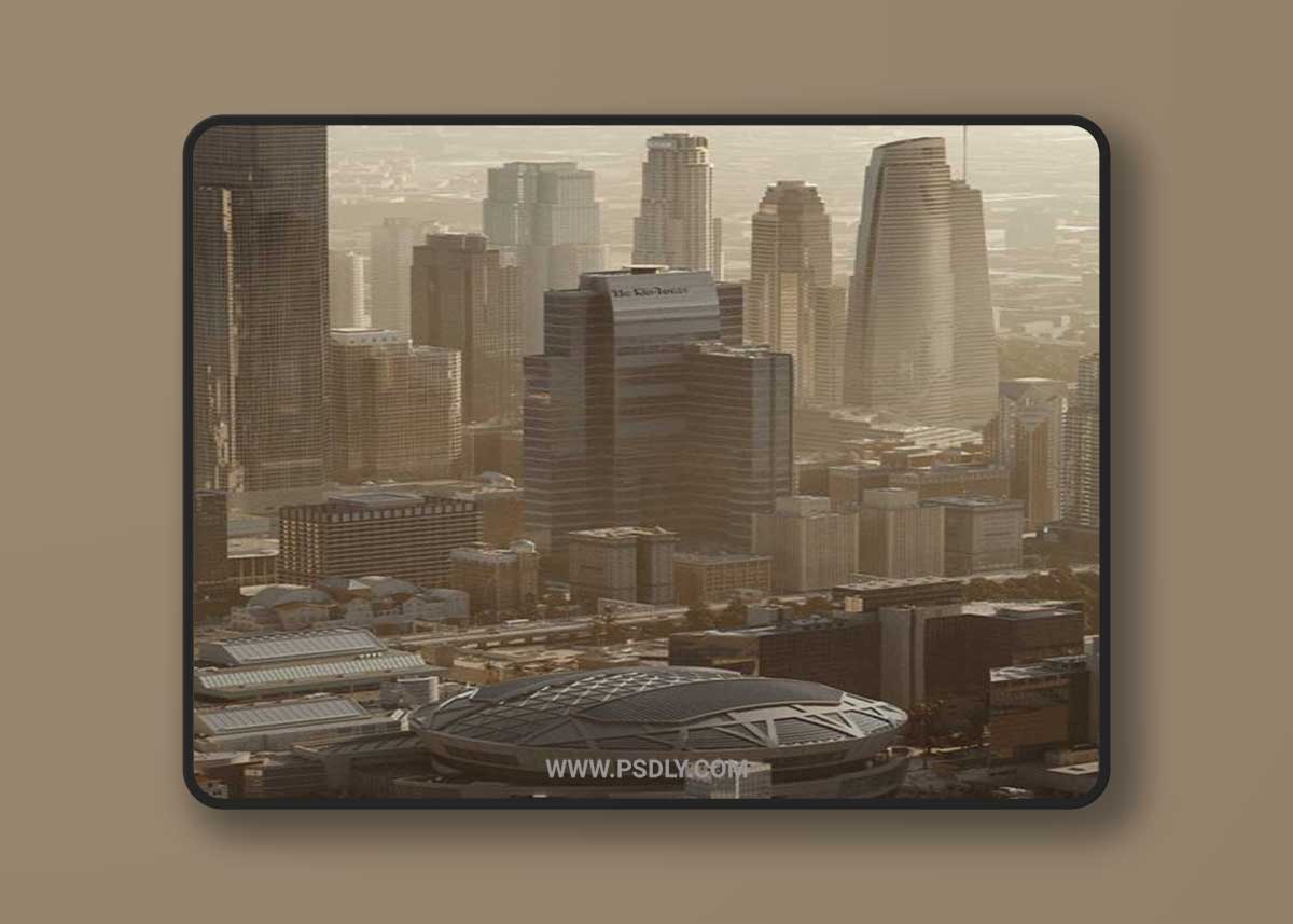 Kitbash3d – Los Angeles 3D Model