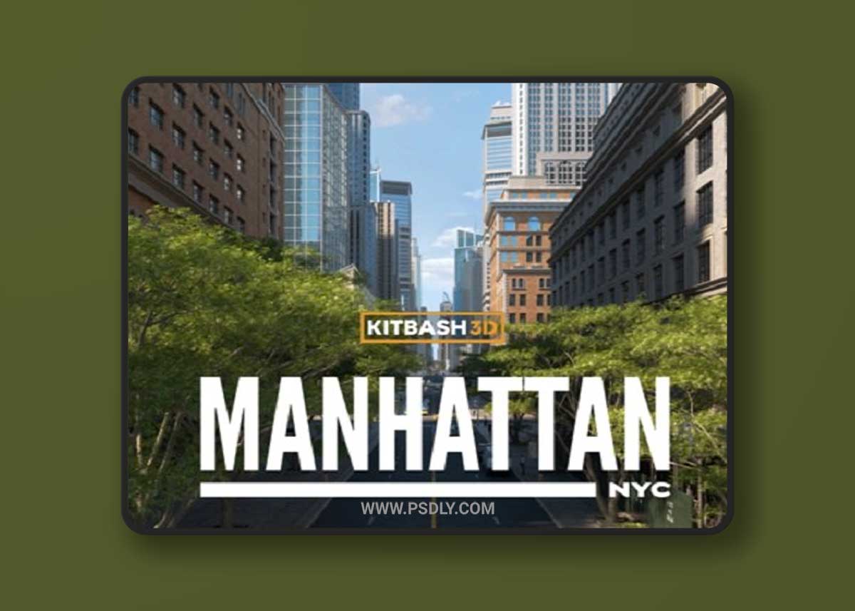 Kitbash3d – Manhattan 3D Model