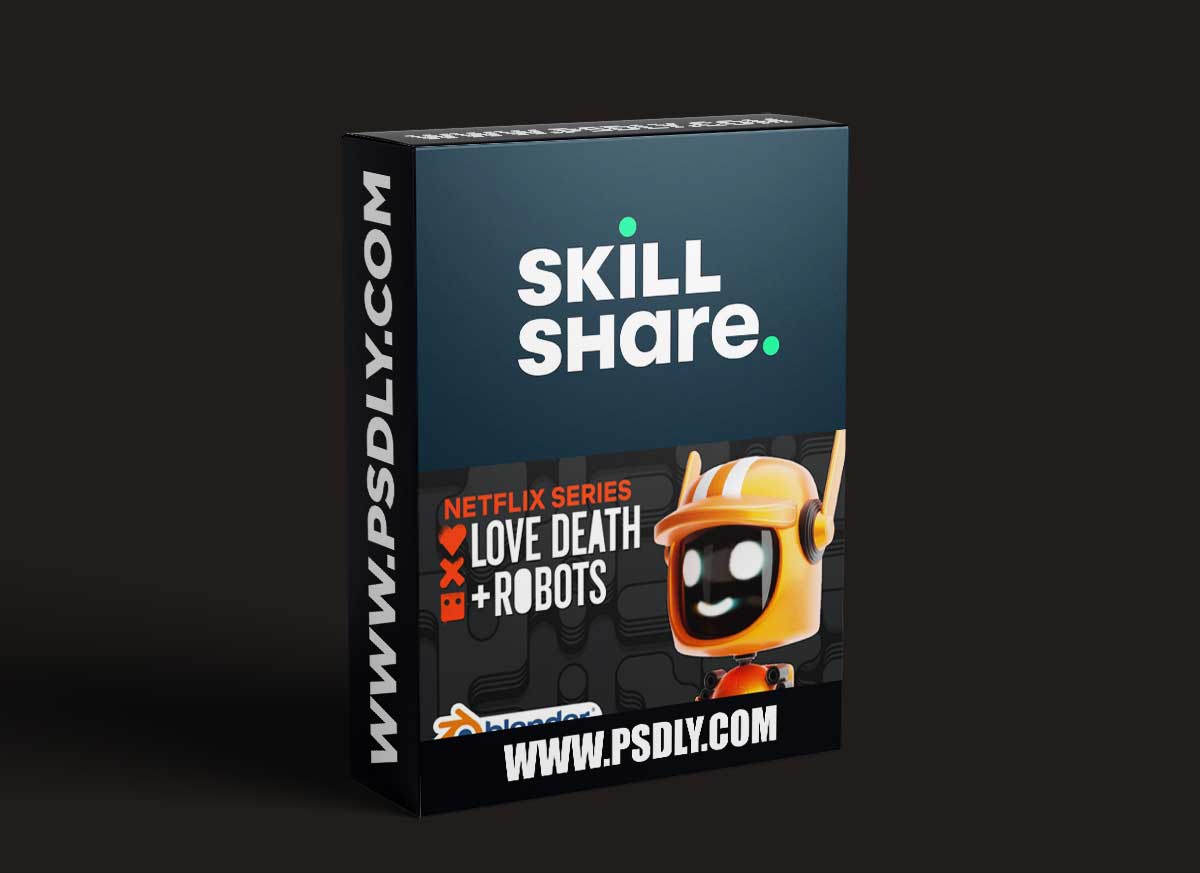 Modeling Robot Character from Netflix Show with Blender 3D