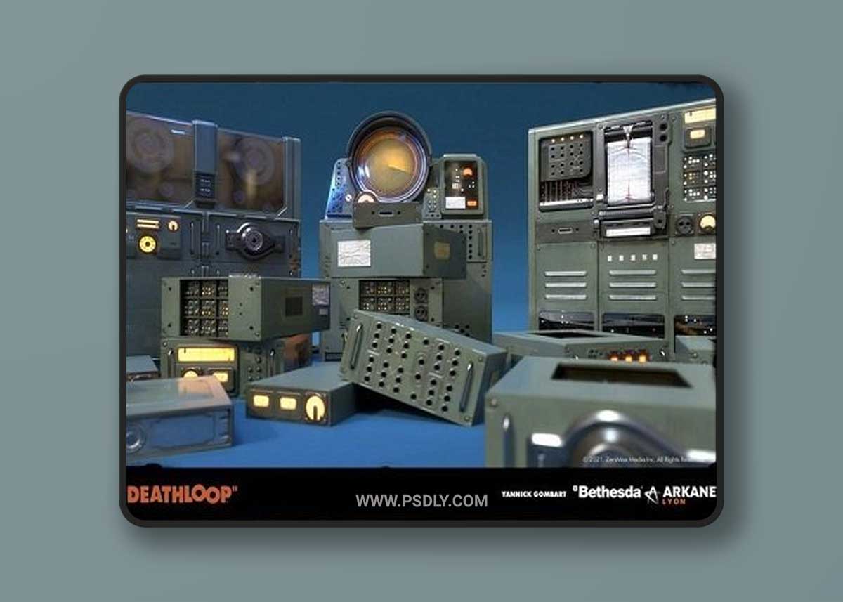 Modular Electrical Cabinet 3D Model