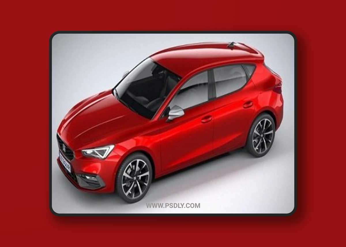 Seat Leon FR 2020 3D Model