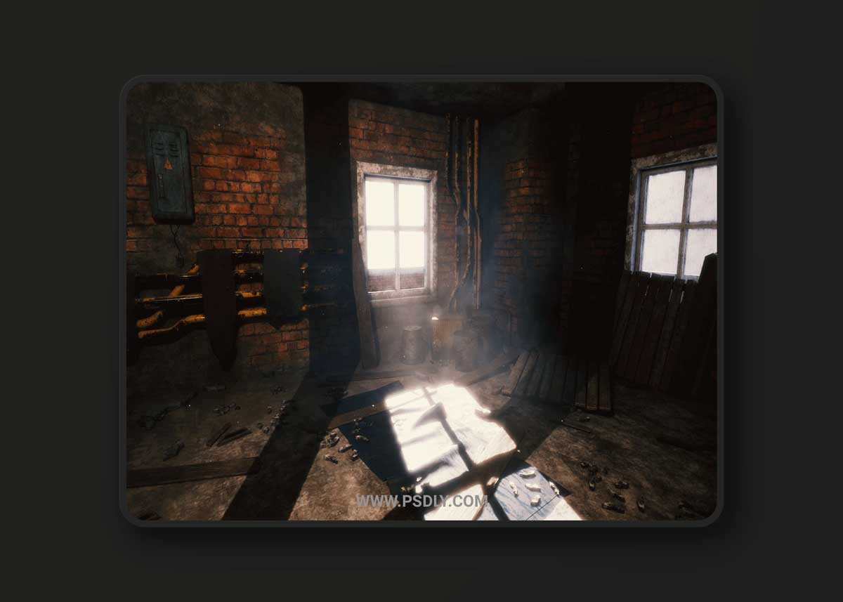 Unreal Engine - Abandoned Unfinished Building