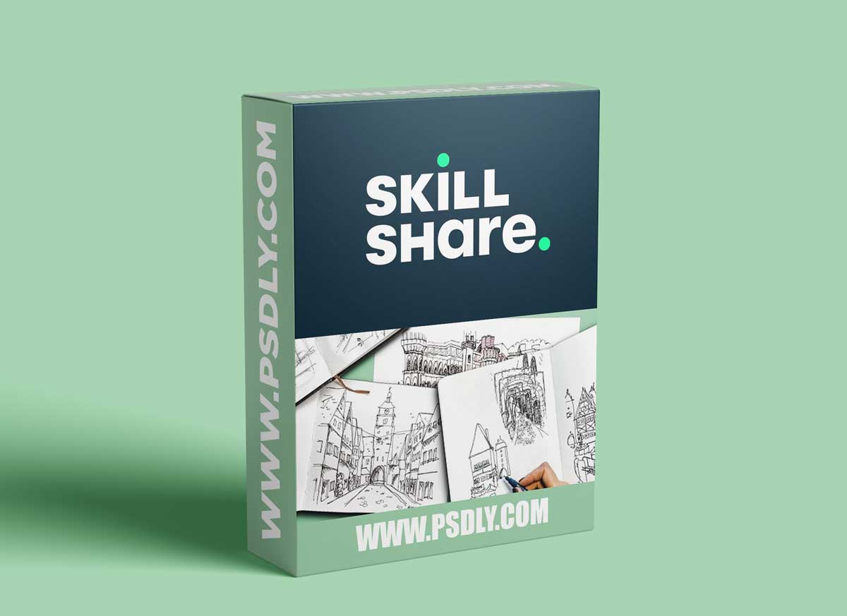 Urban Sketching: Draw Characteristic Old City Charm With One Point Perspective