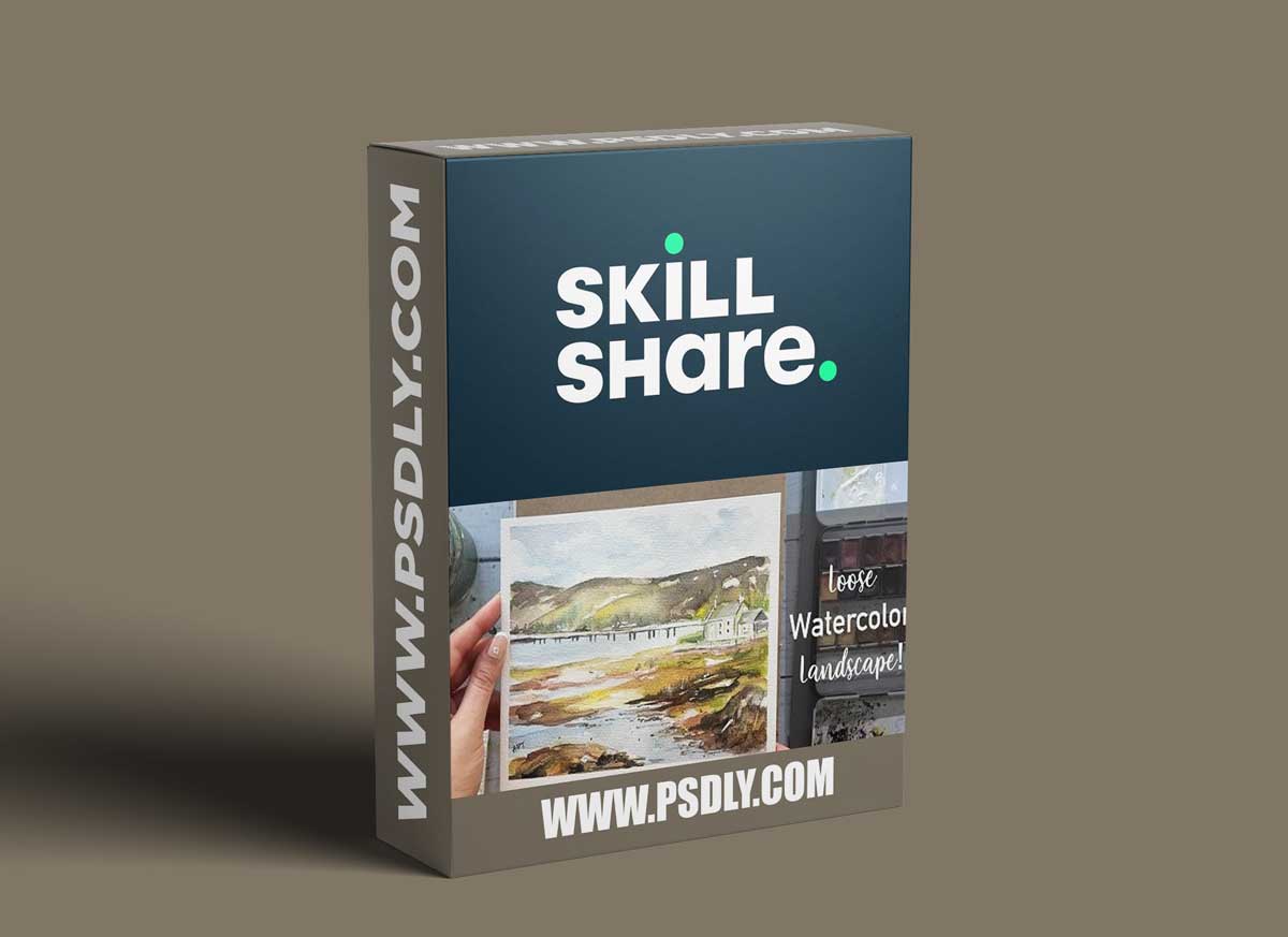 Watercolor Landscape Painting : How To Paint Using A Reference Photo