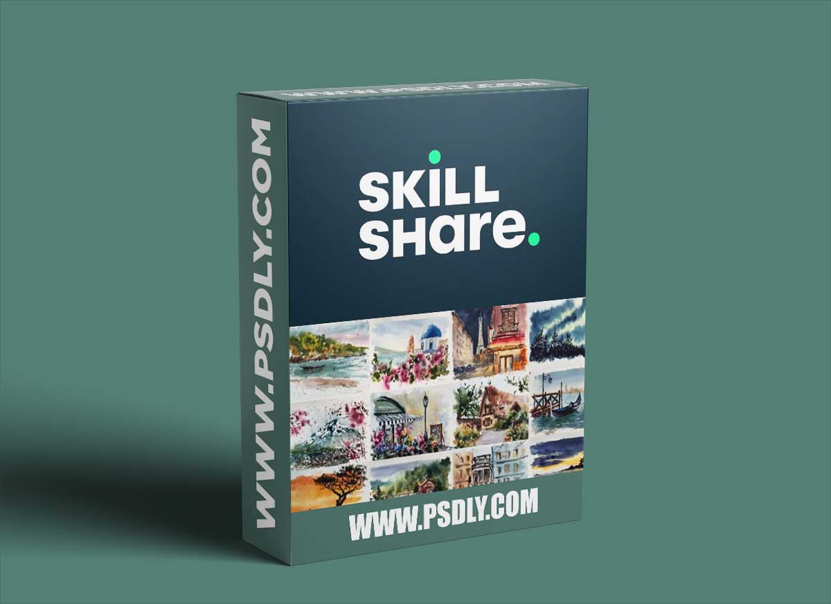 Watercolor Travel: Build A Habit in 14 Days of Landscape Painting