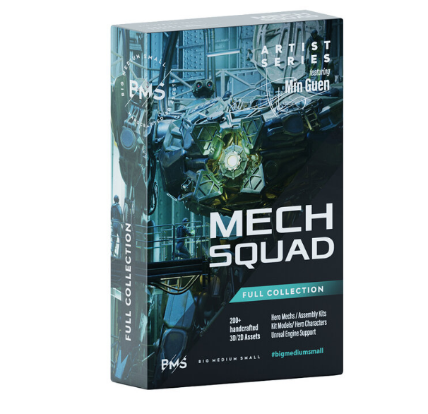 Big Medium Small – Mech Squad Collection 3D Model