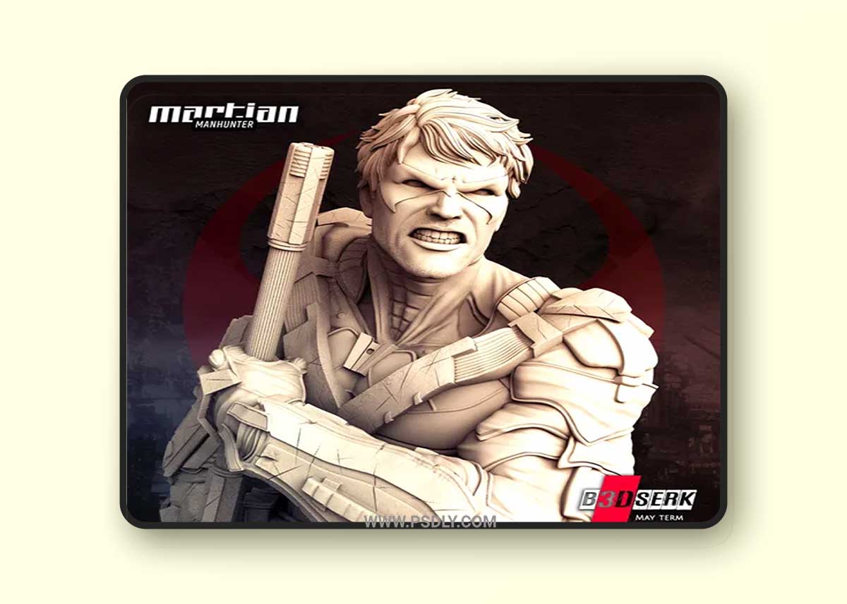 B3dserk - Atrocitus Bust 3D Printable