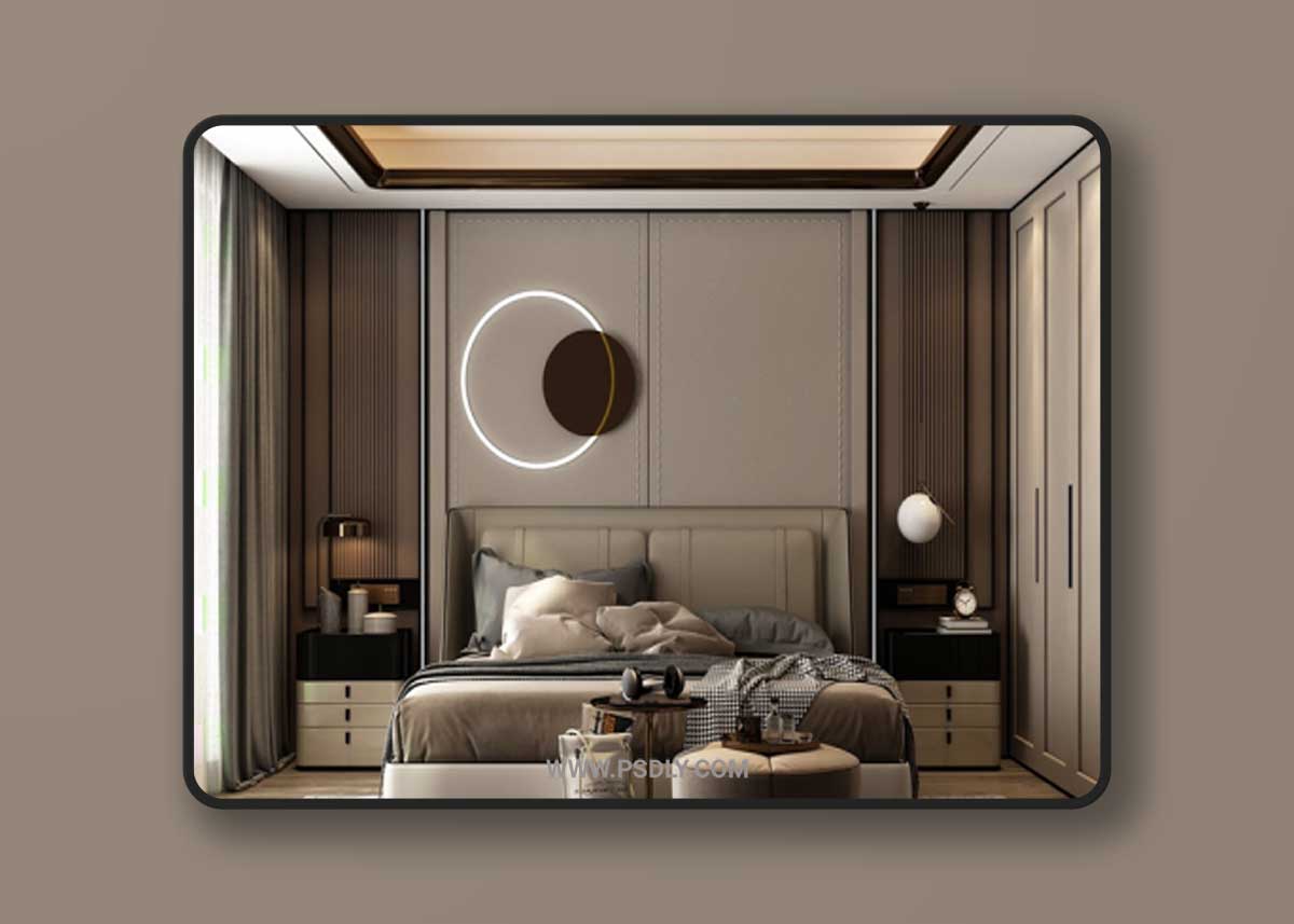 Bedroom Interior By Huy Hieu Lee 3D Model