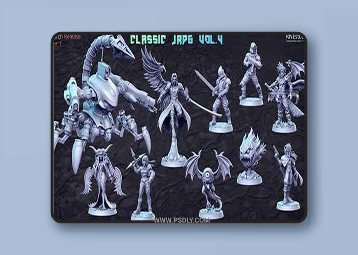 Classic RPG vol 4 March 2022 3D Printable 3D Model