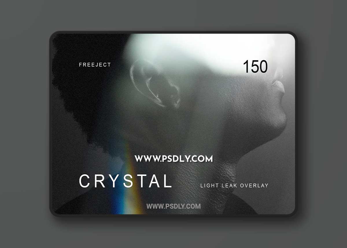 CreativeMarket - 150 Crystal Light Leak Overlay 6252246