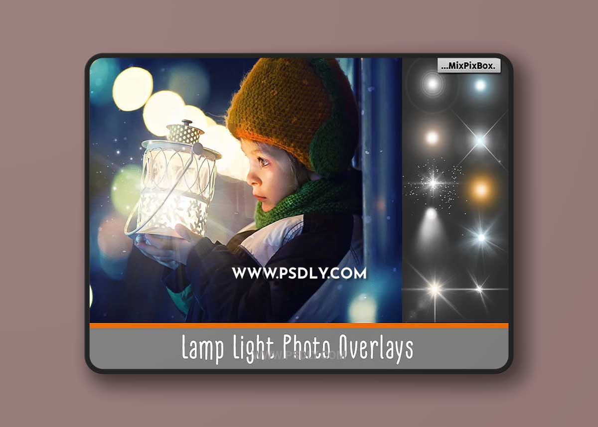 CreativeMarket - Lamp Light Photo Overlays 3069393