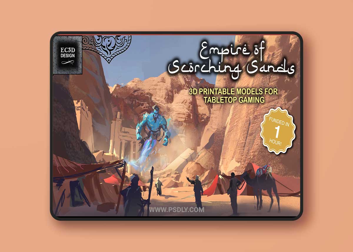 EC3D Designs - Empire of Scorching Sands 3D Printable