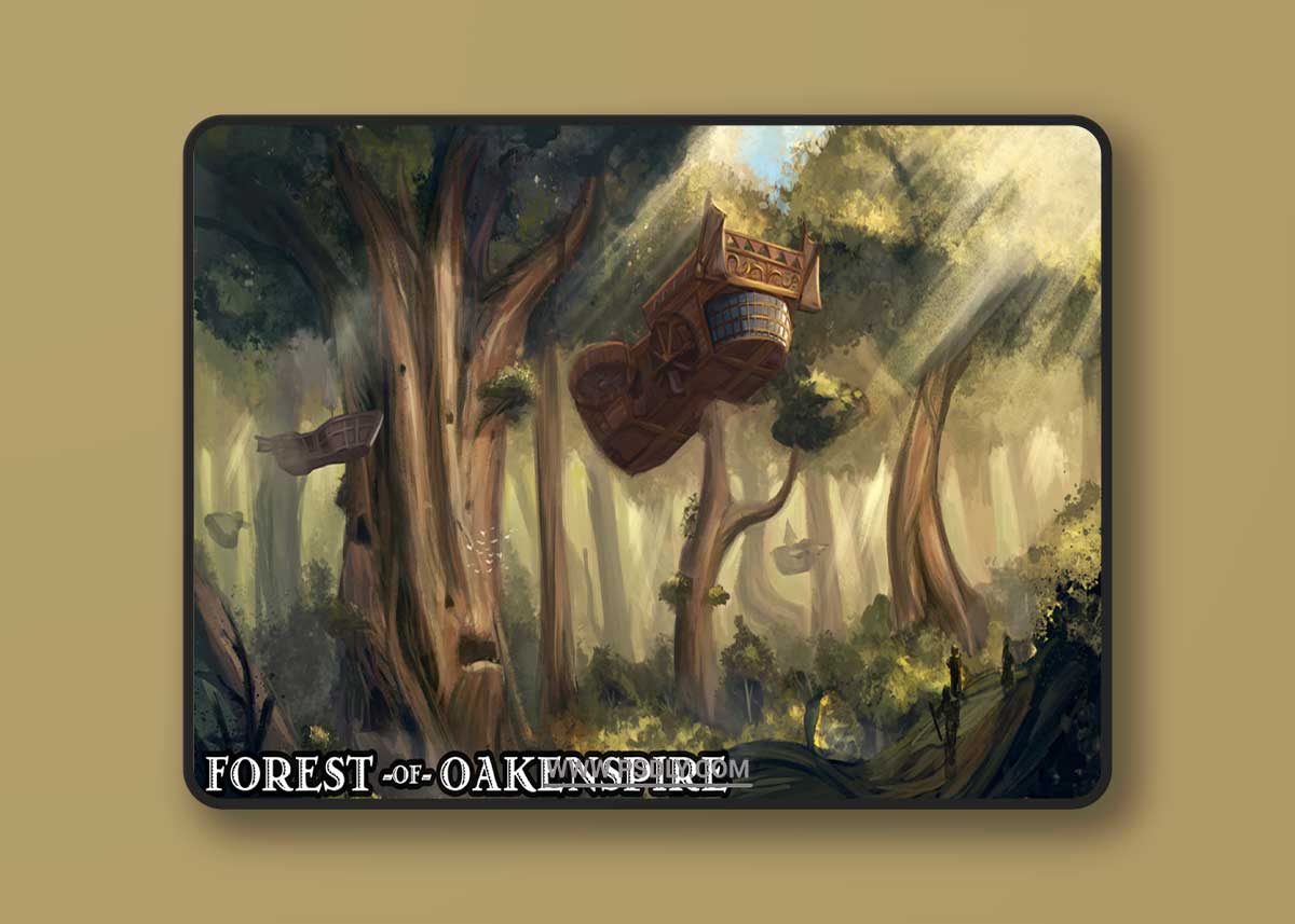 EC3D Designs Forest of Oakenspire 3D Printable