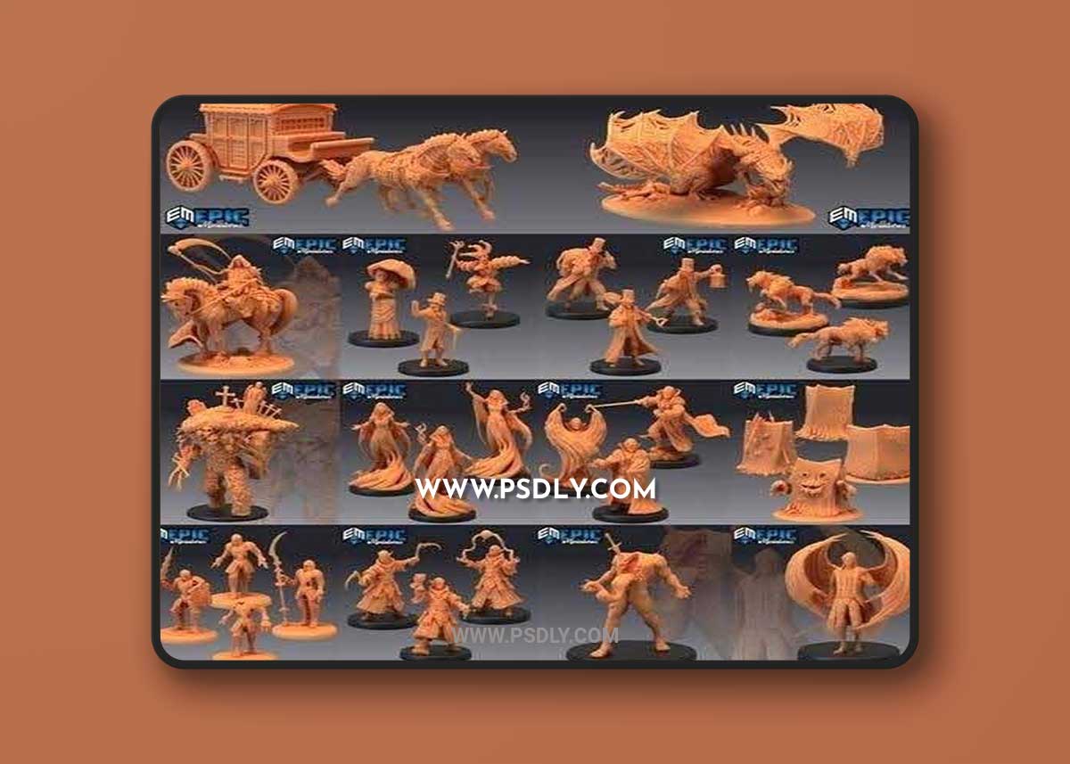 Epic Minis - Blood Moon 3D Printable