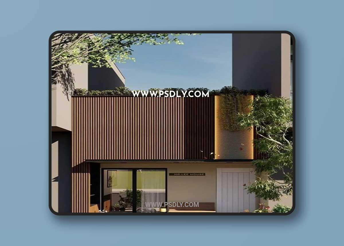 Exterior Scene for Sketchup By DhanyA Sketsa