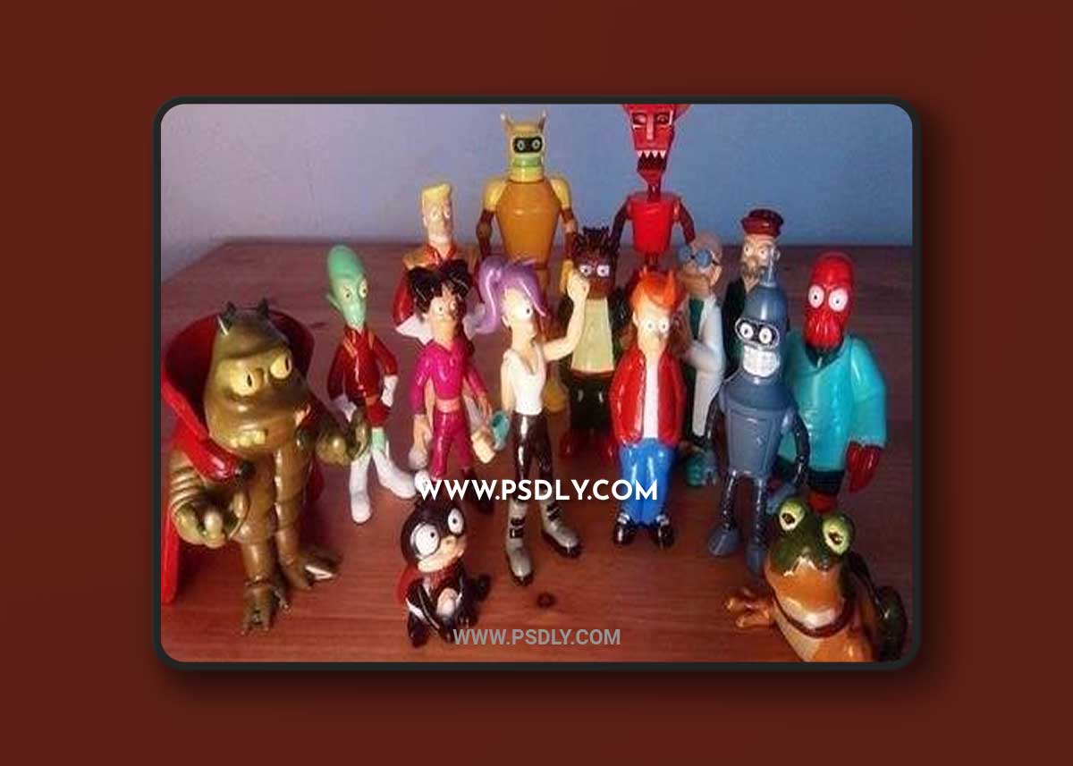 Futurama collection 3D Printable 1 Futurama collection 3D Printable