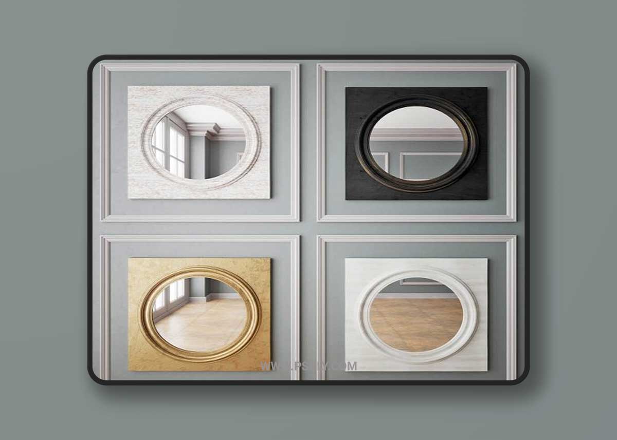 Loft Design mirror 3018 3D Model