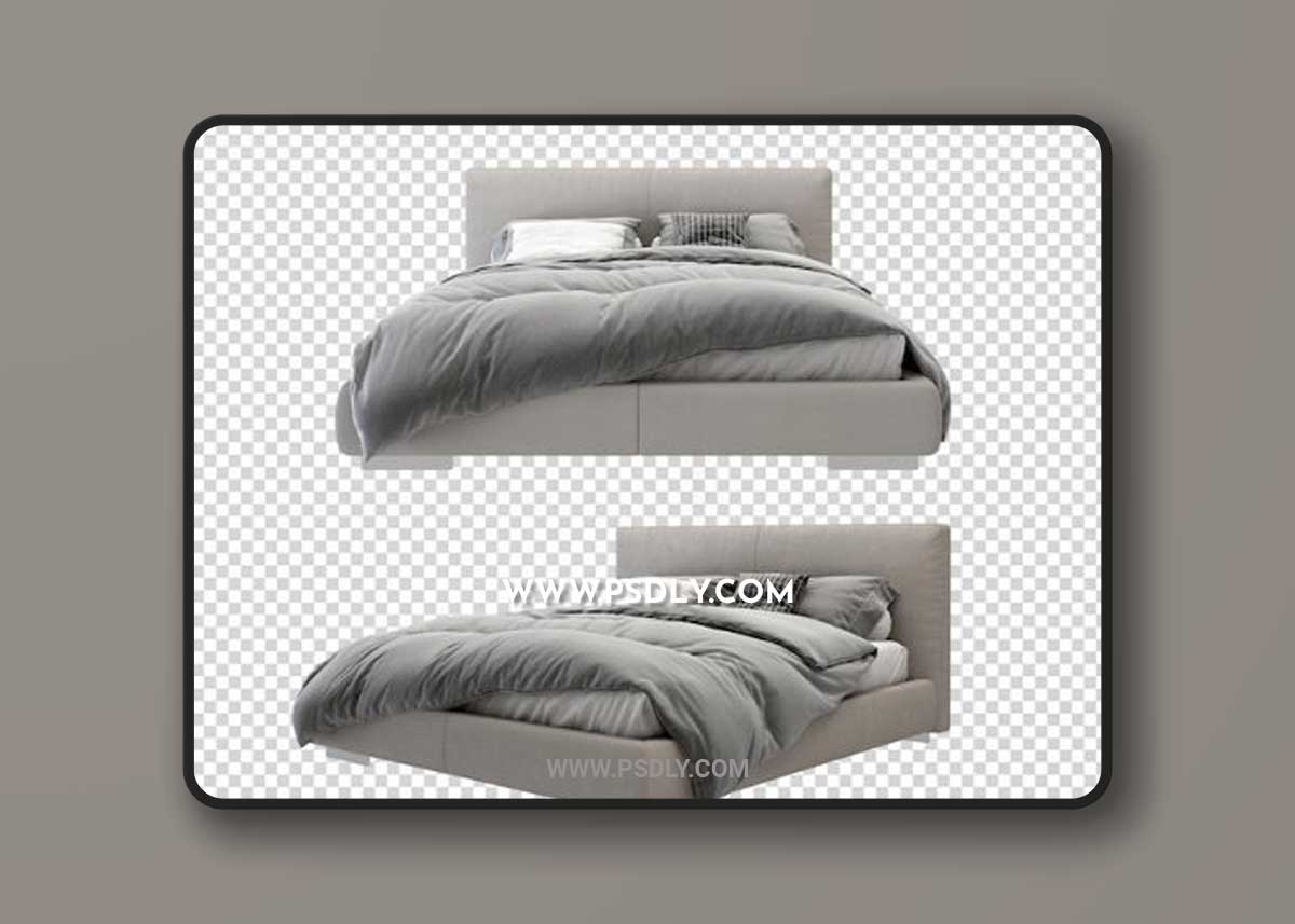 Luxury sofa in 3d rendering isolated 3D Model