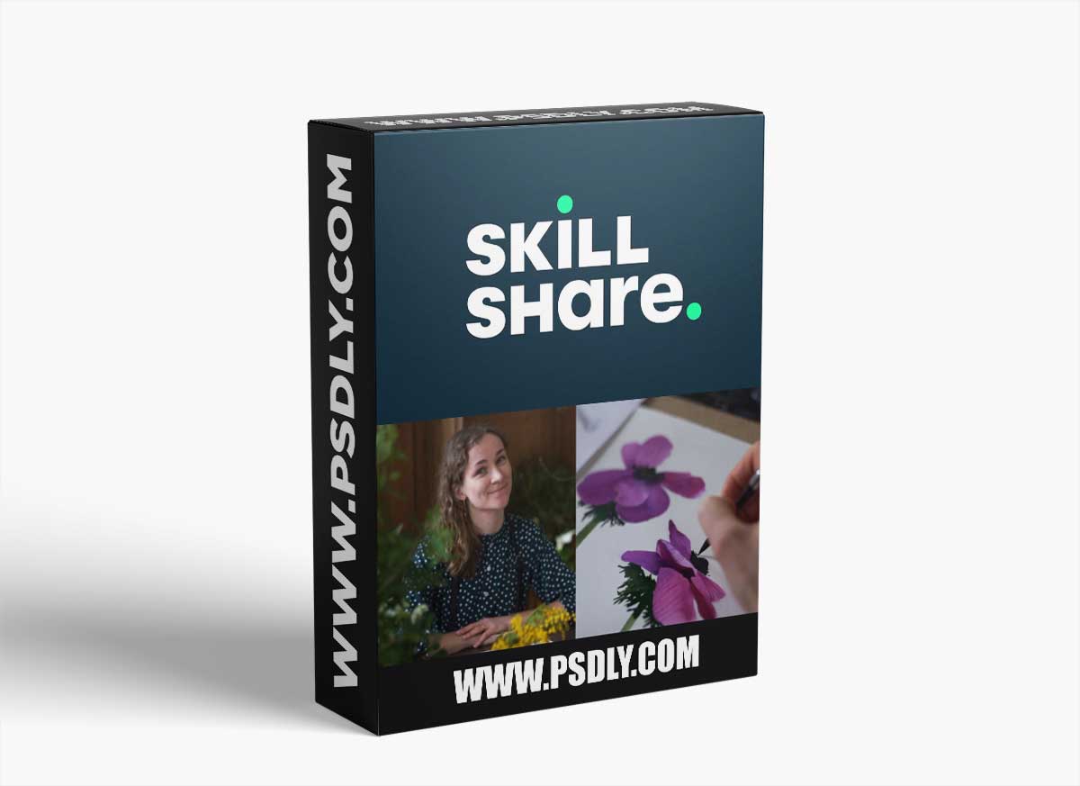 Mastering Watercolor: Learn How to Paint Realistic Flowers and Greenery in a Step-by-step Class