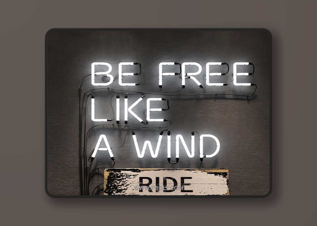 Neon letters, Neon Type Font 3D Model