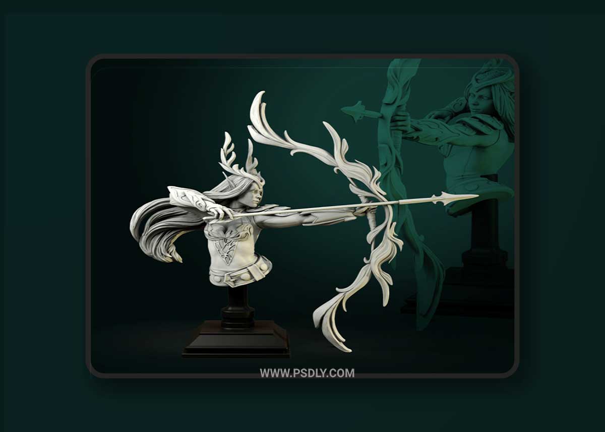 Niel Elven Queen 3D Model