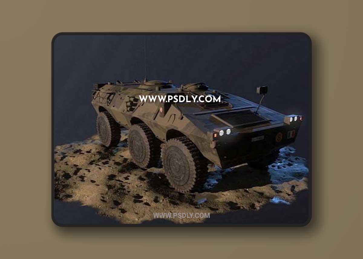 PUMA AFV 3D model