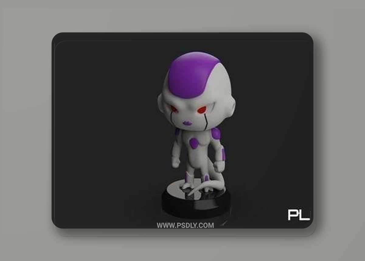 PlaKit DBZ Frieza 3D Printable