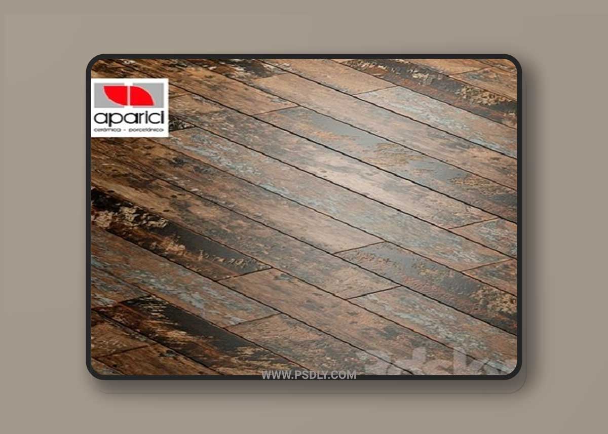 Porcelain stoneware Aparici collection SONAR DARK NATURAL