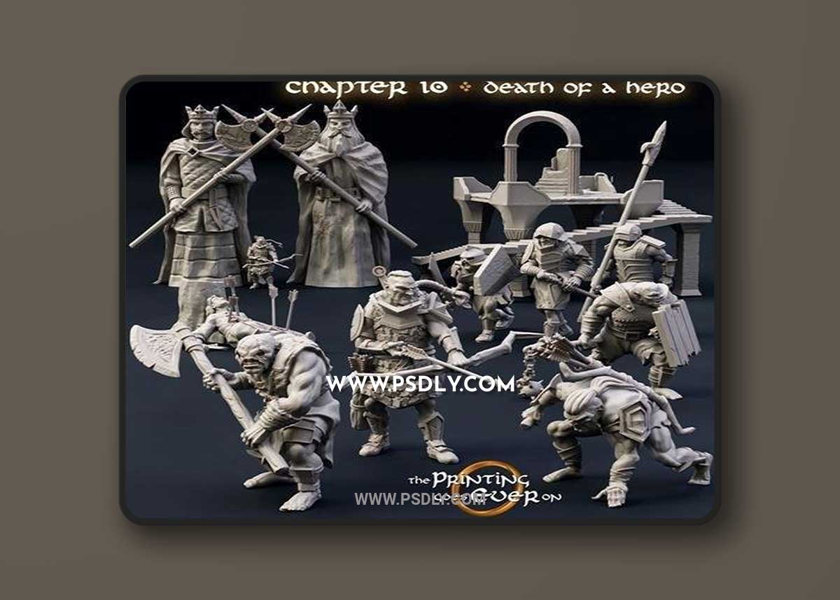 The Printing Goes Ever On - Chapter 10 3D Printable