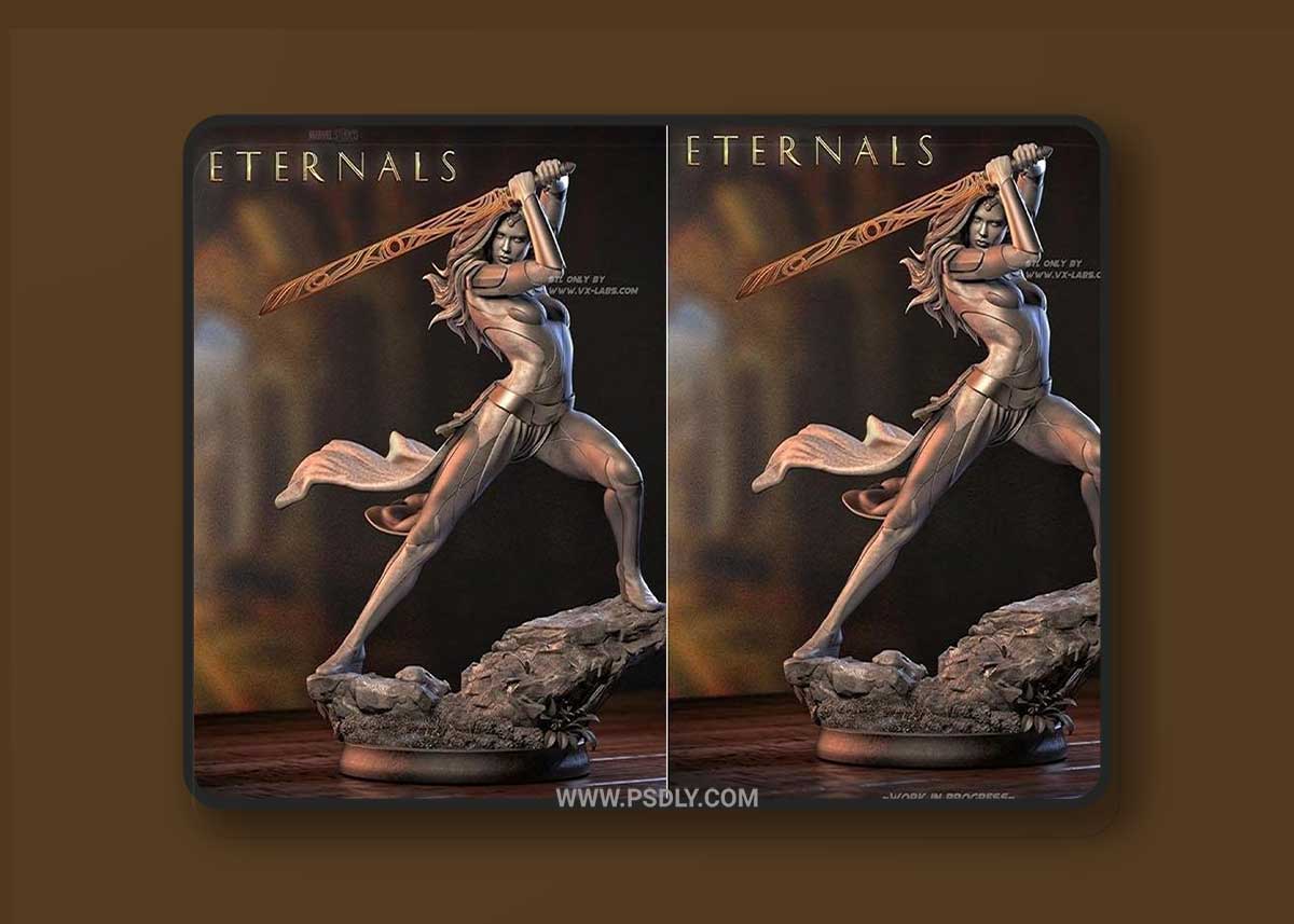Thena – Eternals 3D Model