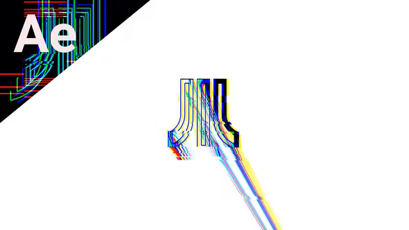 Videohive Glitch Logo 37193147