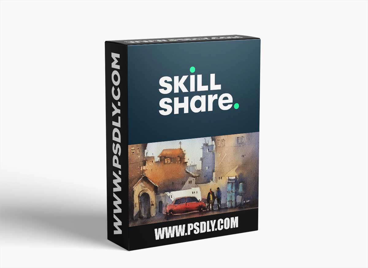 Watercolor exercise for beginners: one step forward from basic to semi-advance!