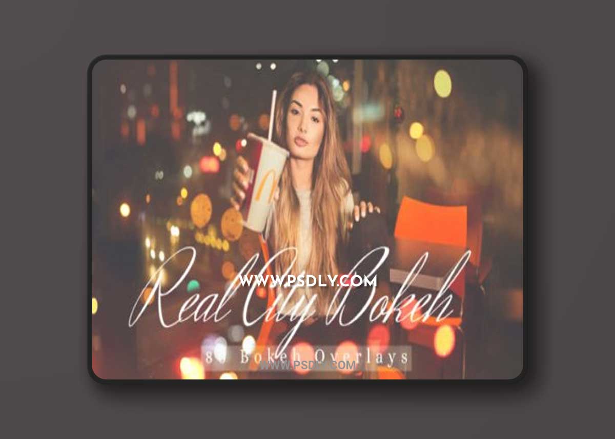 80 Real City Bokeh Lights