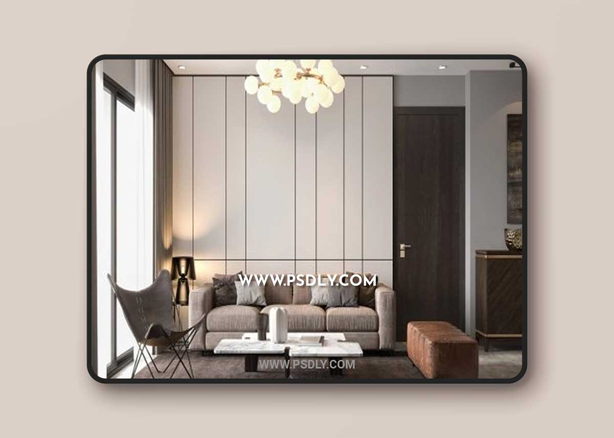 Apartment Scene By Anh Viet Tran 3D Model