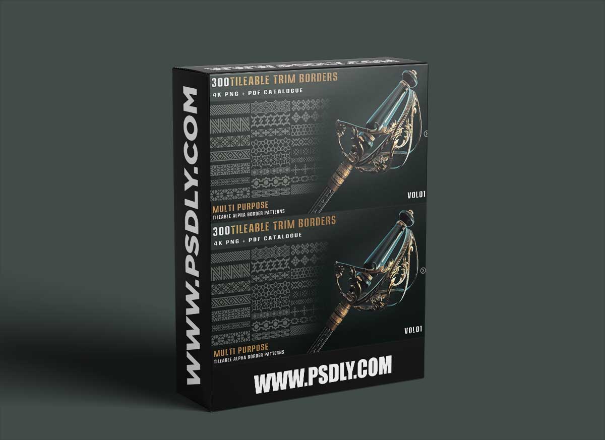 Artstation – 3336 ornamental pattern pack