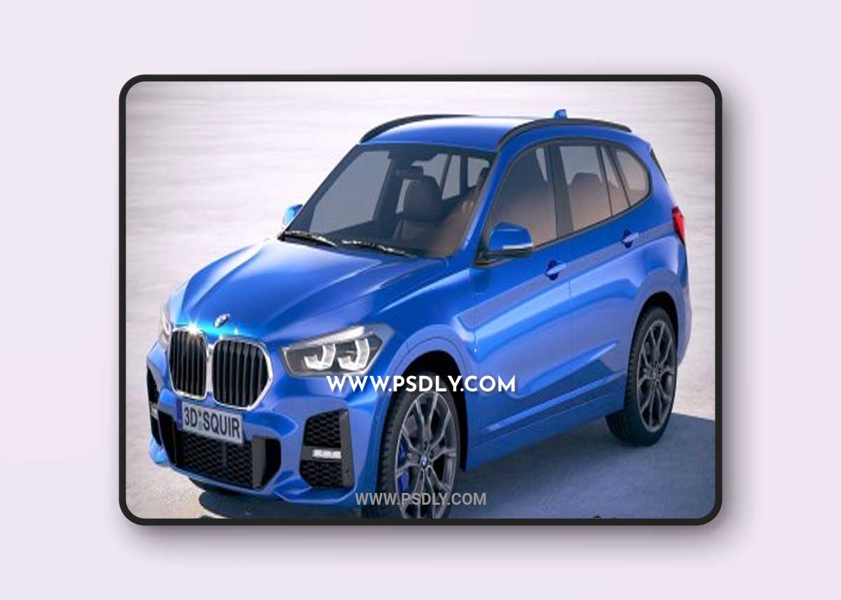 BMW X1 M-Sport 2020 3D Model