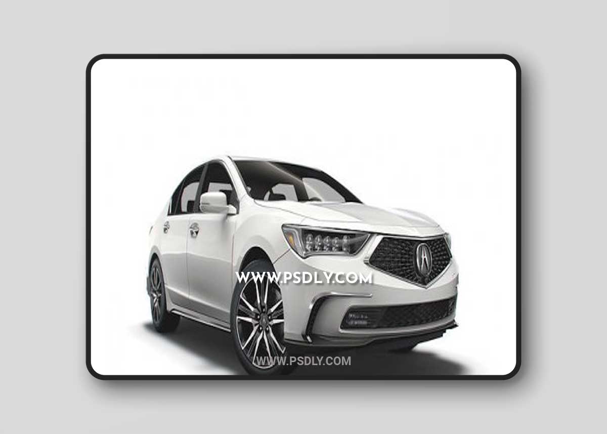 Cgtrader - Acura RLX 2021 3D model