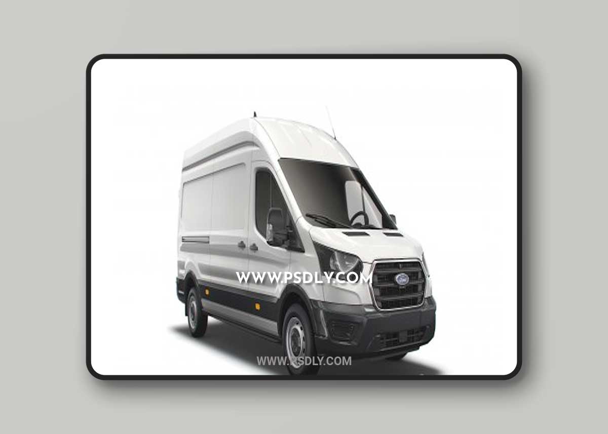 Cgtrader - Ford Transit Van L3H3 Leader 2021 3D model