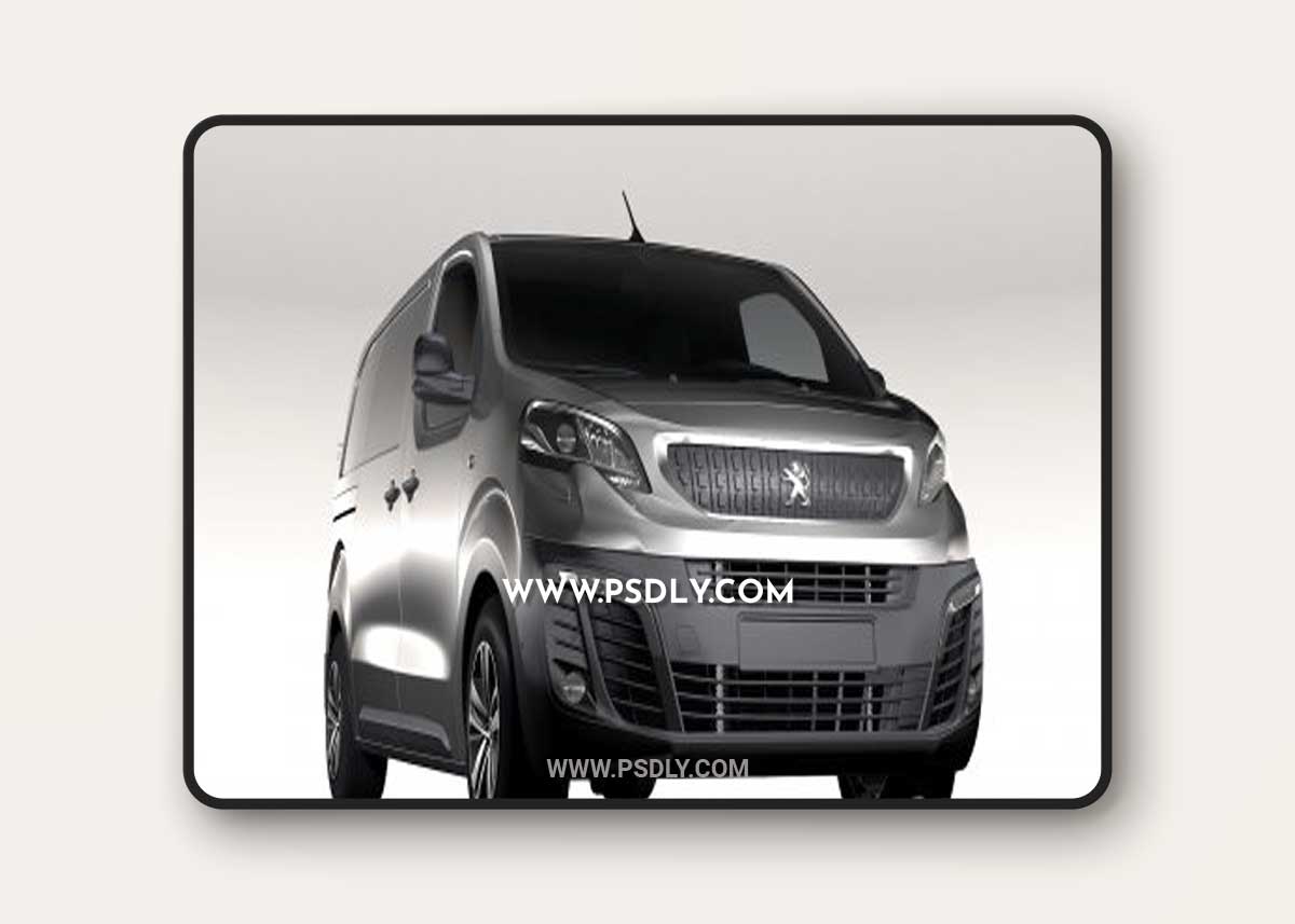 Cgtrader - Peugeot Expert L2 2017 3D Model