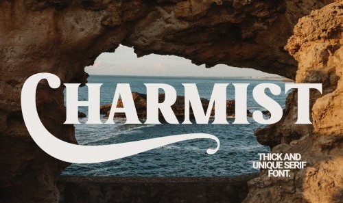 Charmist – Thick And Unique Serif