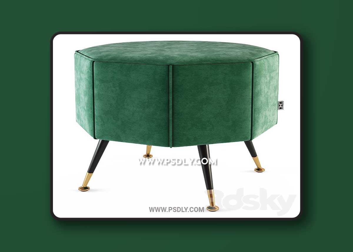 EICHHOLTZ / Stool Colmar