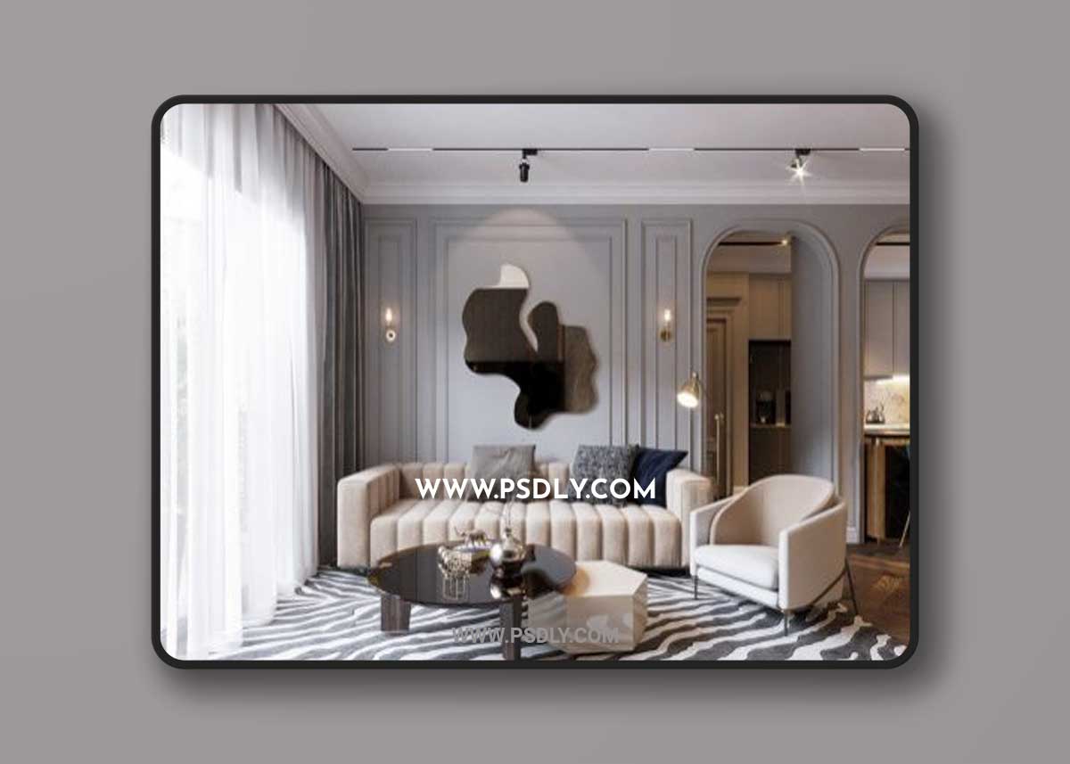 Interior Apartment Scene By Nguyen Vinh