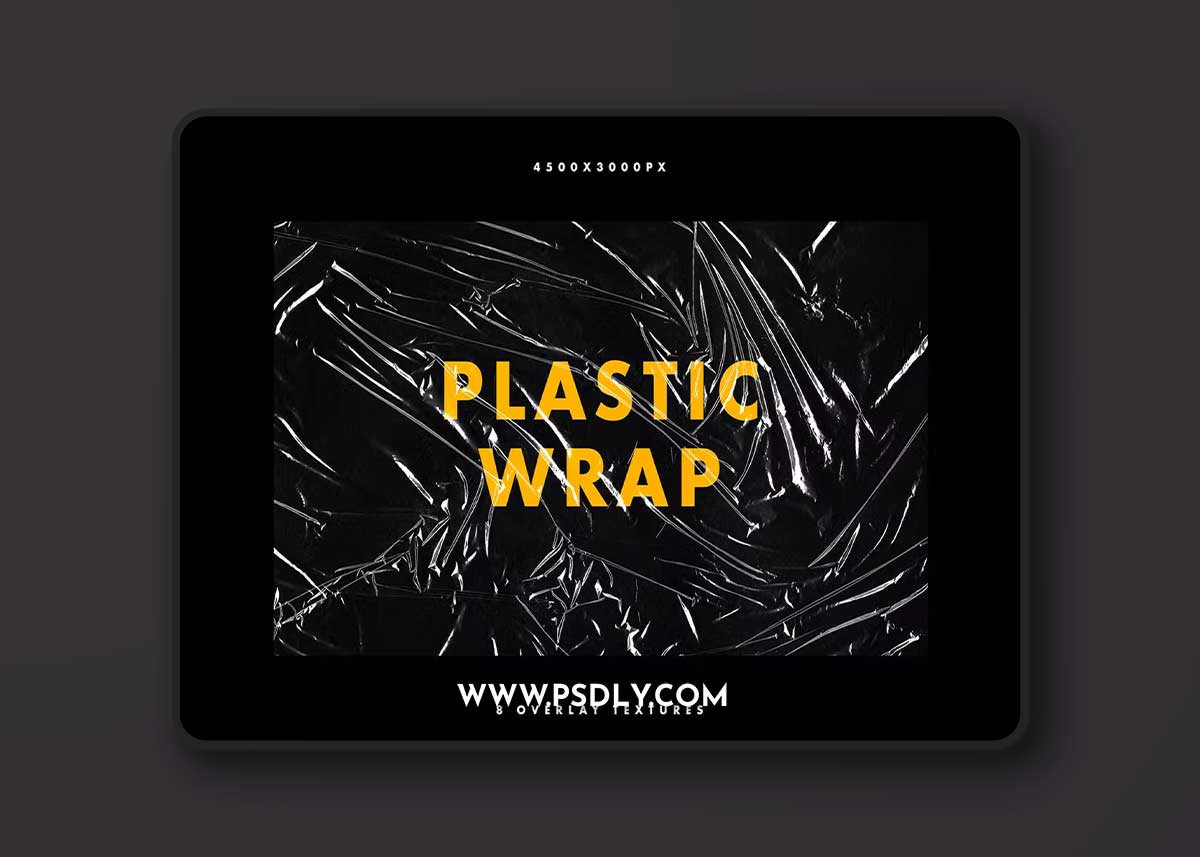 Plastic Wrap Overlay Textures
