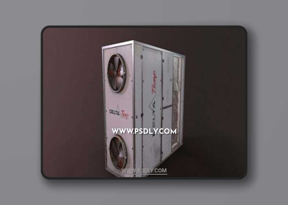 Refrigeration Plant 3D Model