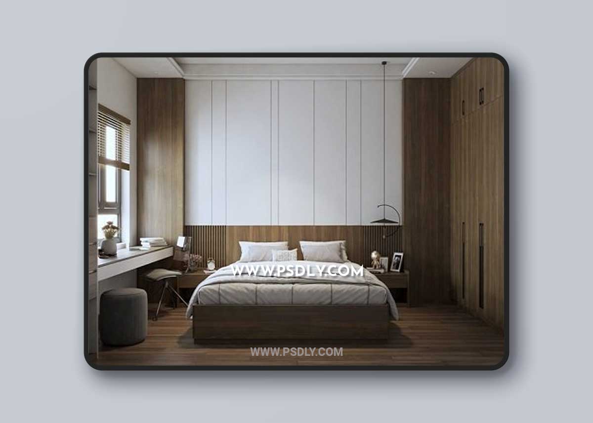 Sketchup Bedroom Interior by Vu Van Luong