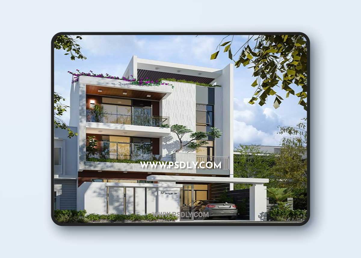 Sketchup House Exterior 3D Model