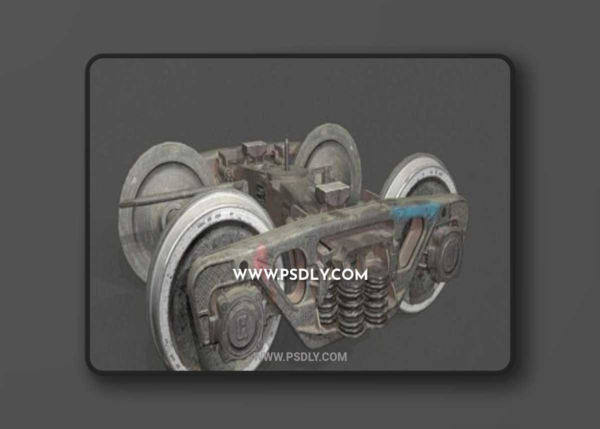 Trolley 3d model 3D Model