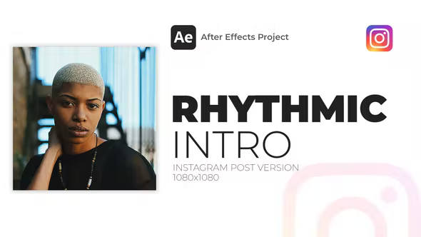 Videohive Rhythmic Intro Instagram Post 37963137