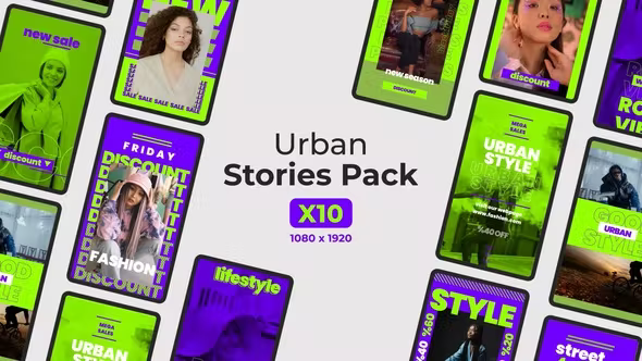 Videohive Urban Stories 35838827